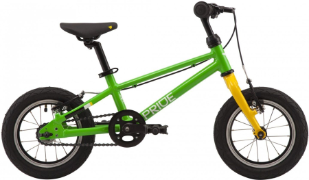 Детский велосипед Pride Glider 12" Зеленый 2020