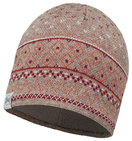 Шапка Buff Knitted & Polar Hat Edna, Fossil