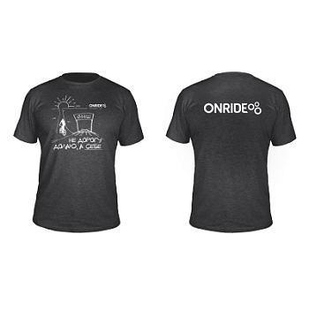 Футболка Onride "Не дорогу долаю а себе", Серый