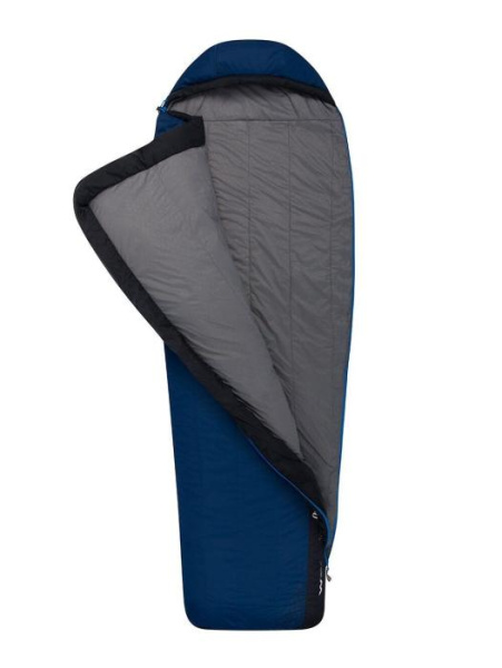 Спальный мешок Trailhead ThII (5/-1°C), 183 см (Wide) - Left Zip, Cobalt/Midnight от Sea to Summit