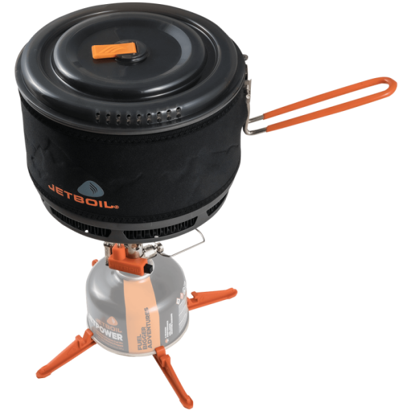 Керамическая кастрюля Jetboil FluxRing Cook Pot, Black, 1.5л