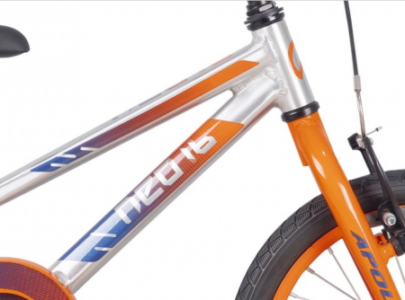 Детский велосипед Apollo NEO girls 16", Brushed Alloy / Lavender / Purple Fade