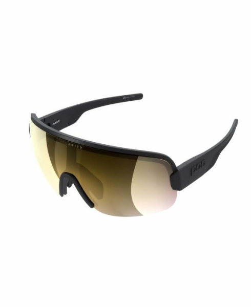 Очки POC Aim, Uranium Black/Violet/Gold Mirror