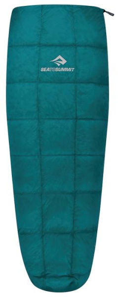 Спальный мешок Traveller TR1 (10°C), 198 см - Left Zip, Teal от Sea to Summit