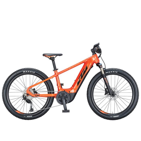 Электровелосипед KTM Macina Mini Me 241 24" оранжевый (черный) 2021