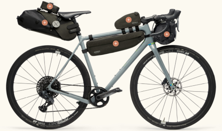 Велосумка на раму Brooks Scape Top Tube, Mud Green