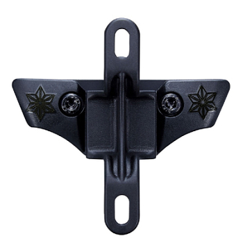 Кронштейн крепления фглягодержателя к седлу Supacaz Saddle Bottle Cage Mount, Черный