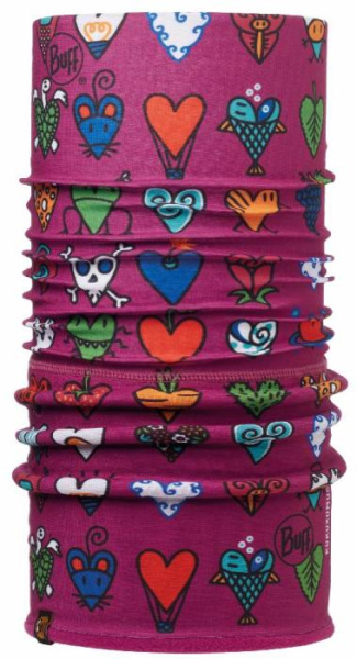 Шарф-труба Buff Kukuxumusu Polar, Taupa Purple/Mardi Grape