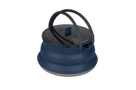 Чайник складной с алюминиевым дном X-Pot Kettle, 2200 мл, Navy от Sea to Summit