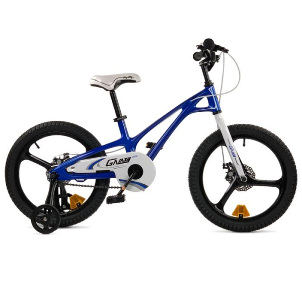 Велосипед RoyalBaby GALAXY FLEET PLUS MG 18", OFFICIAL UA, синий