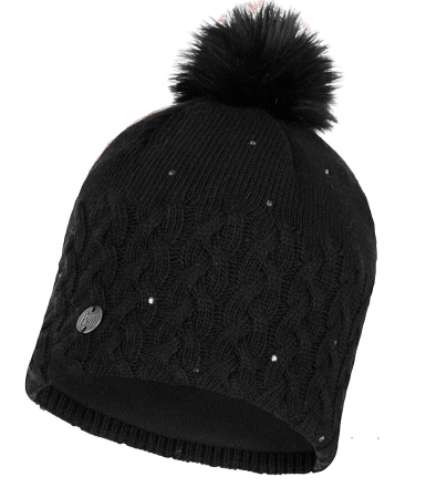 Шапка Buff Knitted & Polar Hat Elie, Black