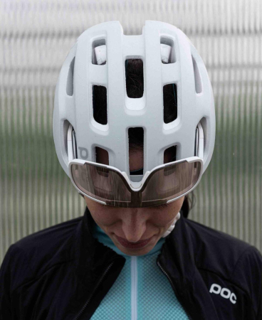 Велошлем POC Ventral Air Spin, Hydrogen White Matt, L