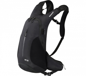 Рюкзак SHIMANO ROKKO 12L з гідросистемою, чорний