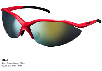 Окуляри SHIMANO S52-R, червоні глянцеві