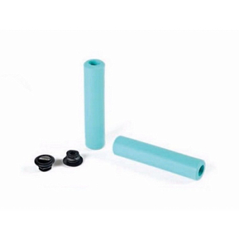 Грипсы BIANCHI MTB Silicone 130mm Celeste - C2500234