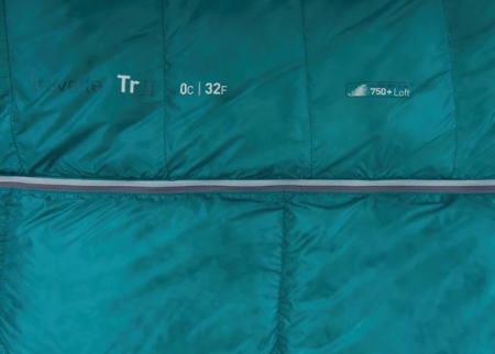 Спальный мешок Traveller TR1 (10°C), 183 см - Left Zip, Teal от Sea to Summit