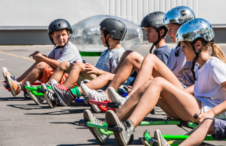 Самокат-каталка Ezyroller Classic, Зеленый