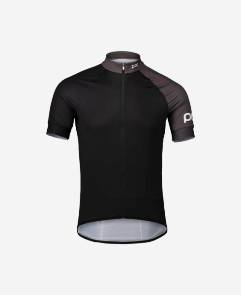 Велоджерси POC Essential Road Jersey, Uranium Black/Sylvanite Grey, M