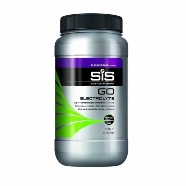 Изотоник SiS GO Electrolyte Powder 500 г, Blackcurrant/Черная смородина