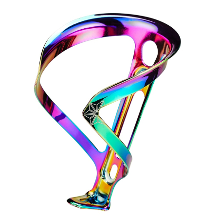 Флягодержатель Supacaz Fly Cage Ano Oil Slick, Разноцветный