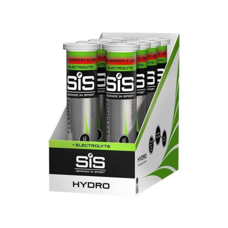 Изотонический напиток SiS GO Hydro Tablet 20х4 г (8шт), Strawberry Lime/Клубника Лайм