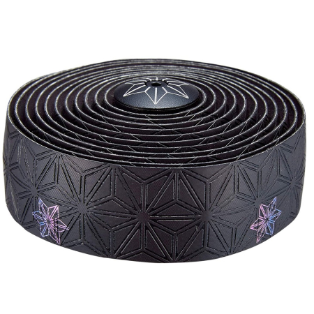 Обмотка руля Supacaz Super Sticky Kush Galaxy Черный с Oil Slick паттерном Supacaz