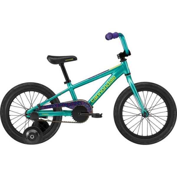 Детский велосипед Cannondale Trail SS Girls OS 16" Бирюзовый 2020