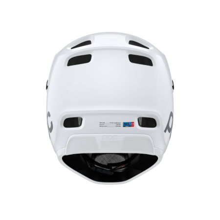 Велошлем POC Coron Air Spin Hydrogen White, р.XL/XXL