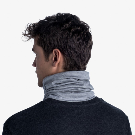 Шарф-труба Buff Lightweight Merino Wool, Solid Light Grey
