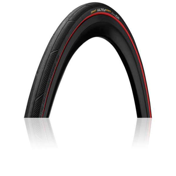 Покрышка Continental Ultra Sport III 28" (700), Black/Red Skin Foldable