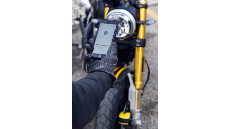 Мотозамок на диск ABUS 8078 Granit Detecto SmartX, Yellow