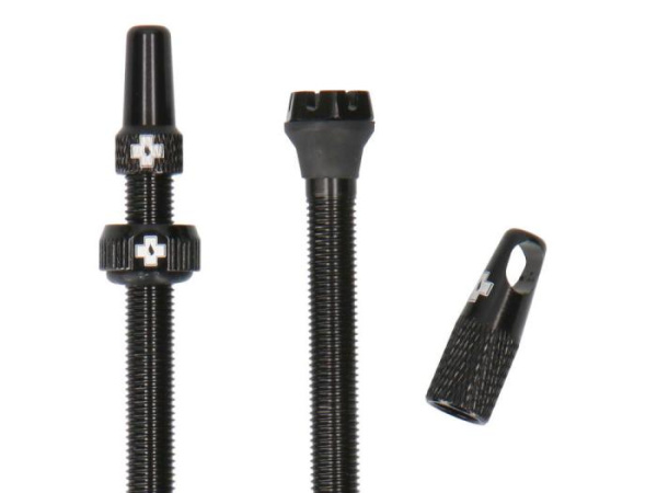 Вентили для бескамерных колес MUC-OFF Tubeless Valves V2, 44 мм, чёрные