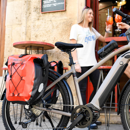 Гермосумка на багажник XLC BA-W38 (2 шт), 20 л, Black