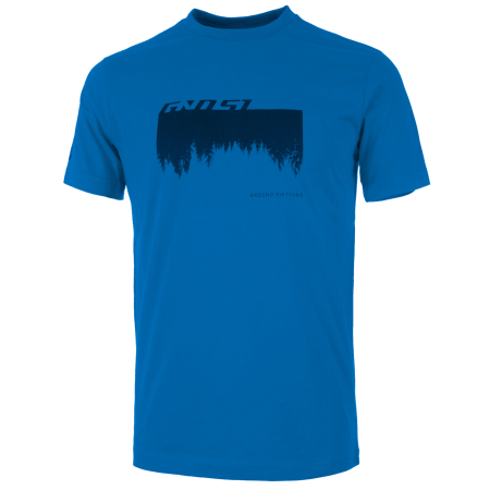 Велофутболка Ghost MTN Casual Line Woods, Сине-черный