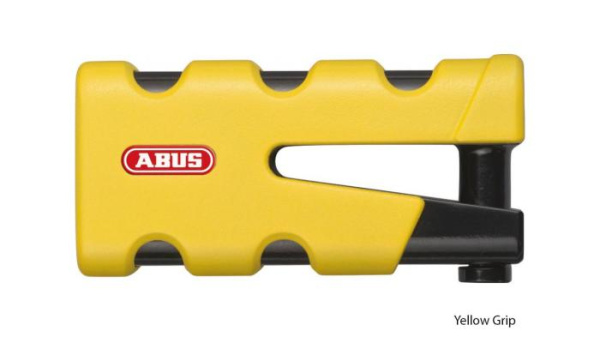 Мотозамок на диск ABUS 77 Granit Sledg Web, Yellow