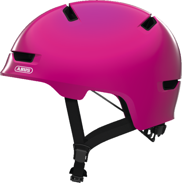 Велошлем детский ABUS Scraper 3.0 KID Shiny Pink