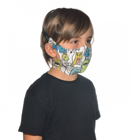 Маска детская (8-12) Buff Kids Filter Mask, Dizen Multi