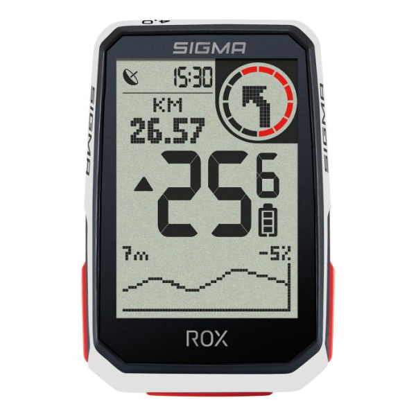 Велокомпьютер ROX 4.0 White Sigma Sport