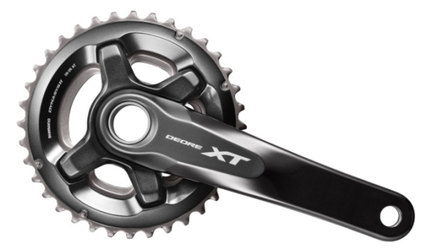 Шатуны Shimano FC-M8000-2 DEORE XT, Hollowtech II 175мм 36X26 без каретки