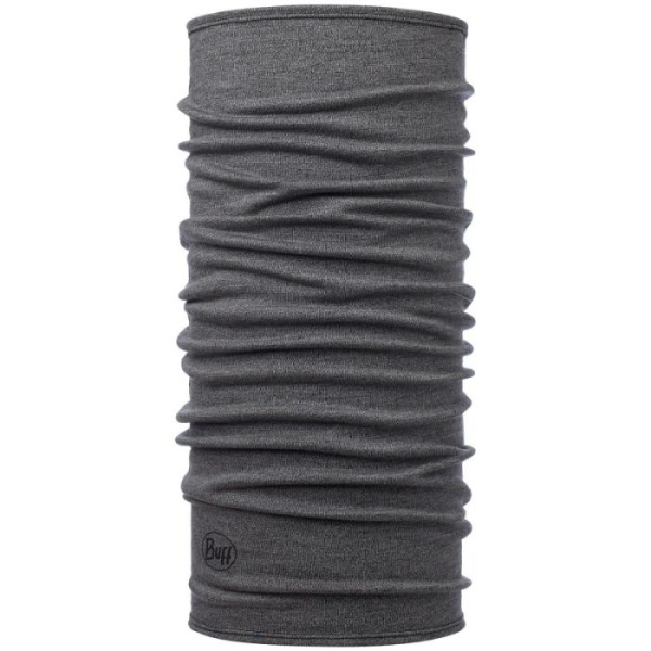 Шарф-труба Buff Midweight Merino Wool, Light Grey Melange