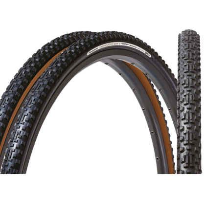 Покрышка Panaracer GravelKing EXT Plus 28" (700), Black/Brown