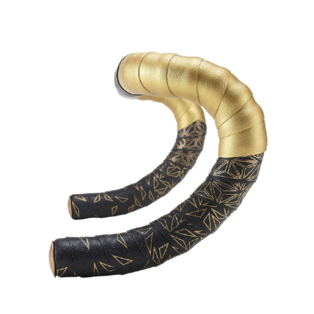 Обмотка руля Supacaz Super Sticky Kush Star Fade Золотой металлик с черным