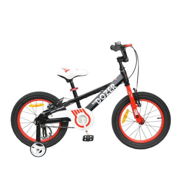 Детский велосипед RoyalBaby Bull Dozer 16", OFFICIAL UA, Черный