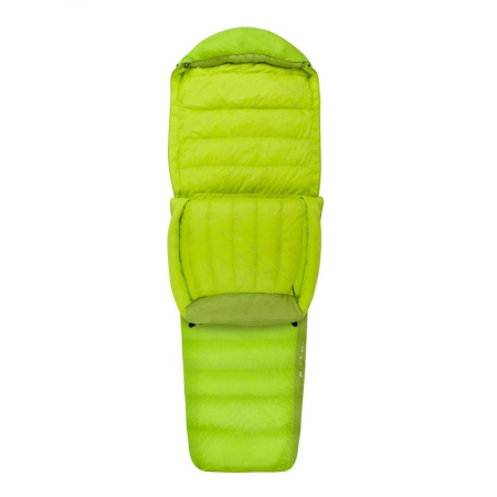 Спальный мешок Ascent AcI (2/-4°C), 198 см - Left Zip, Lime/Moss от Sea to Summit