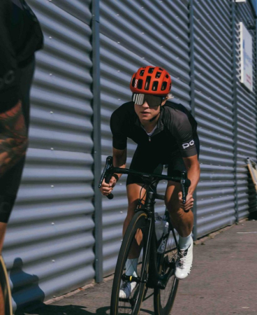 Велошлем POC Ventral Spin Zink Orange AVIP, р.L