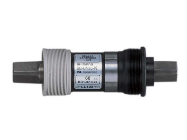 Каретка Shimano BB-UN26 BSA 68x127.5мм, 1.37Х24, с болтами