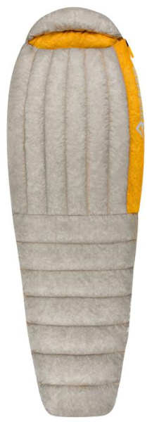 Спальный мешок Spark SpI (9/5°C), 198 см - Left Zip, Light Grey/Yellow от Sea to Summit