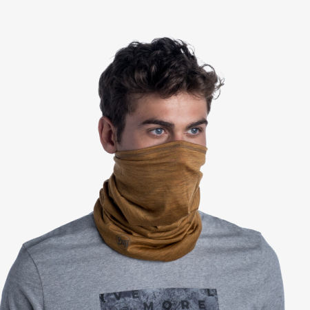 Шарф-труба Buff Lightweight Merino Wool, Solid Mustard