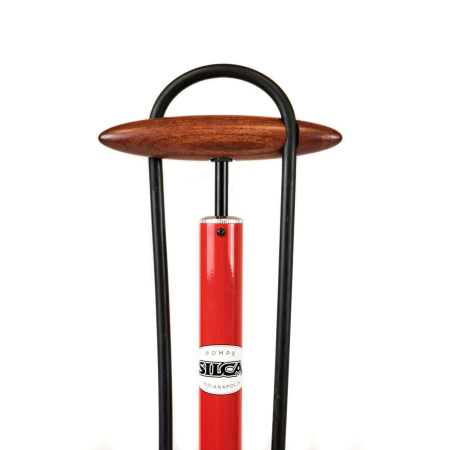 Насос Silca Pista Floor Pump, Красный