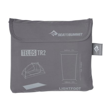 Палатка двухместная Telos TR2 Plus, Fabric Inner, Sil/PeU, Green